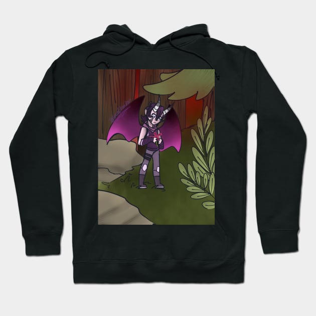 Dragon Keith Hoodie by vocaltraitor